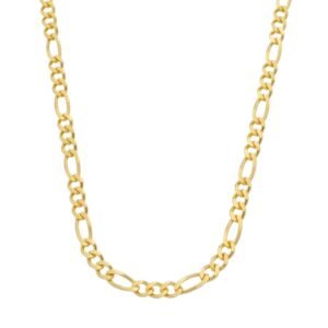 Corrente Dourada Masculina Elo 3 por 1 - 60cm