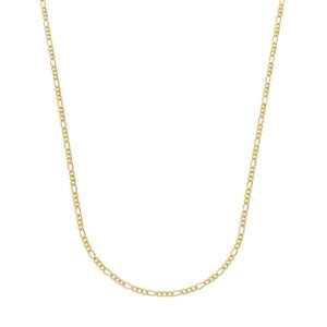Corrente Dourada Masculina Elo 3 por 1 - 45cm